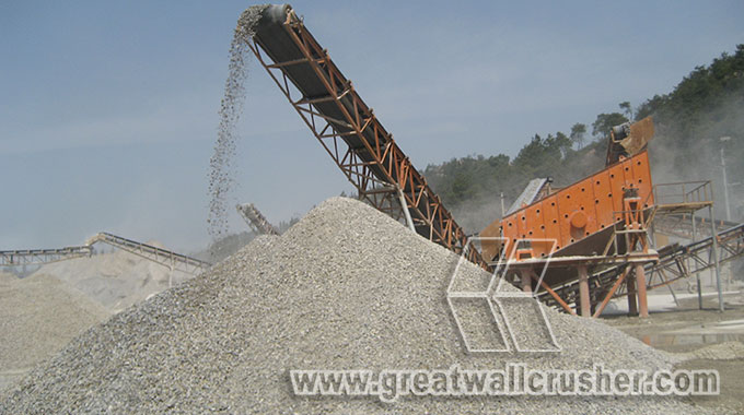 cone crusher and jaw crusher for Indonesia crushing plant 