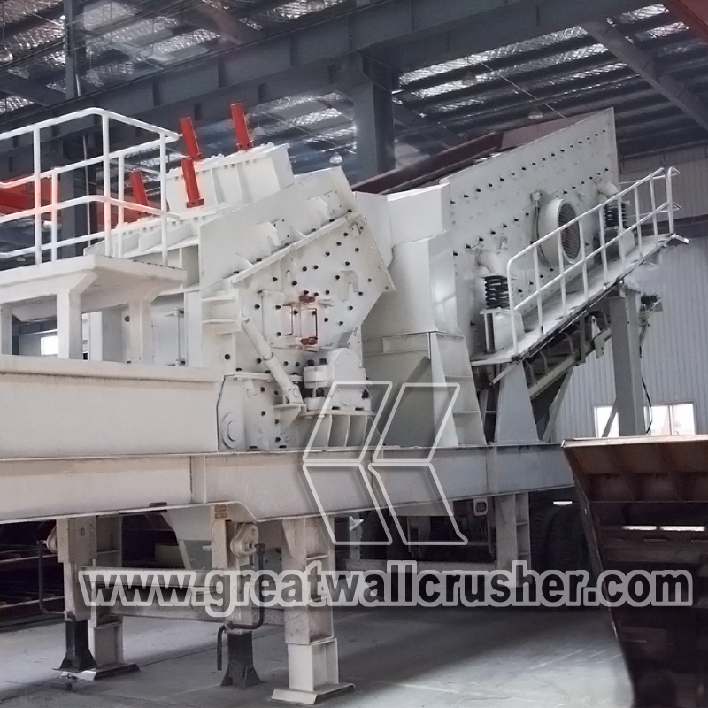 mobile impact crushing plant for sale