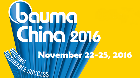 Cone crusher and jaw crusher for Bauma China 2016 