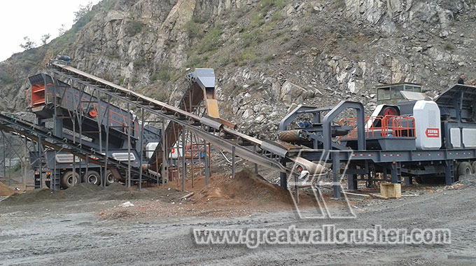 Professional mobile crushing plant supplier in Nigeria